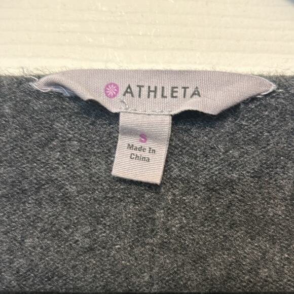 Athleta Cashmere Sweater Dress Adi Mudra Gray Grey Long Sleeve Womens Size Small - Picture 5 of 6